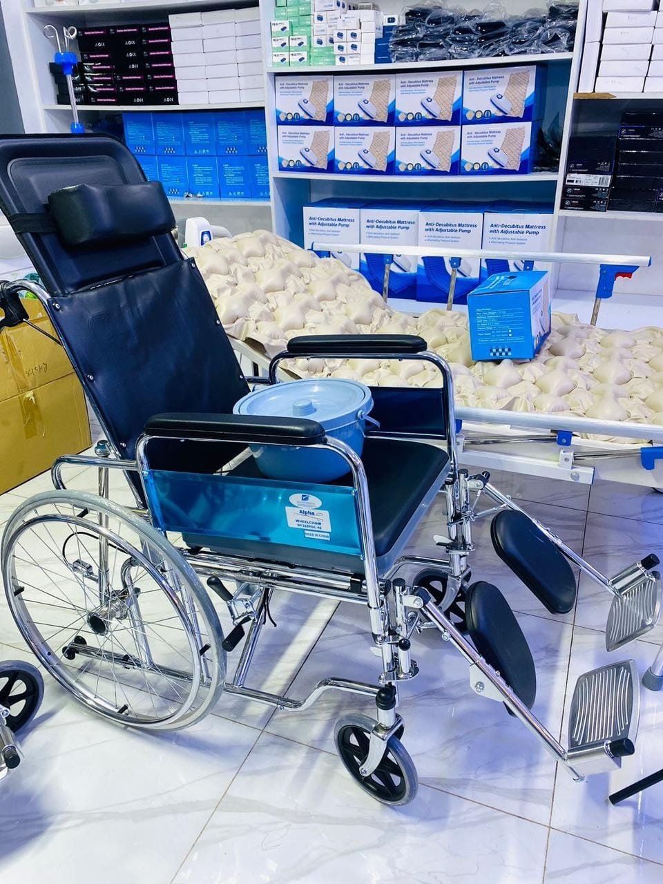 Commode Chair from Wheelchairs Kenya